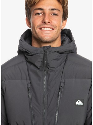 Quiksilver Siyah Erkek Kapüşon Yaka Ceket EQYJK03970 Nomad Jacket