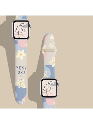 Psgt Psgt silikon Kordon Apple Watch Uyumlu 38-40-41MMSERI1/2/3/4/5/6/7/8/9/HMS 2024/