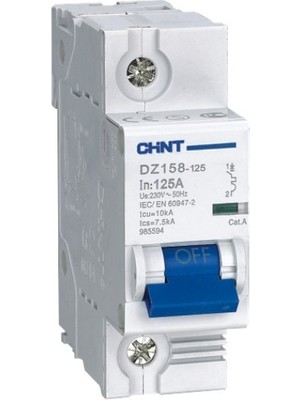 Chint DZ158 1 Kutup 10KA C/63A Otomatik Sigorta