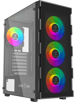 Gameline SPR06 | Ryzen 5 5500 32GB Ddr4 1tb SSD RTX3050 8gb Masaüstü Oyuncu Bilgisayar