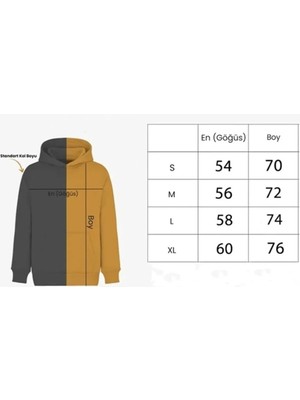 Lobabo Giyim Kapüşonlu Siyah Eşofman Takımı Unisex Oversize 2 Iplik