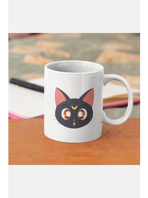 Populus Sailor Moon Beyaz Kupa