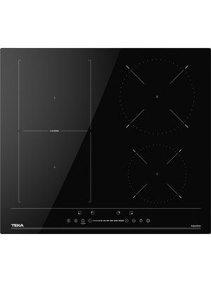 Teka - Ibf 64200 Sss Bk - Ankastre Cam Seramik Indüksiyonlu Ocak - 7000 W - Siyah - 60 cm - 112520034