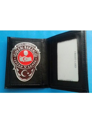 Aldatmaz Içişleri Bakanlığı Rozetli Cüzdanı,+1 Rozet Al.kurum Adresıne Gonderılır.sıvıl Adrese Gonderılmez.