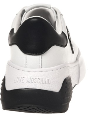 Love Moschino Beyaz - Siyah Kadın Sneaker JA15105G1HIA110A