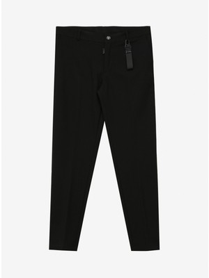 John Richmond Normal Bel Bol Paça Straight Siyah Erkek Pantolon UMA23143PA