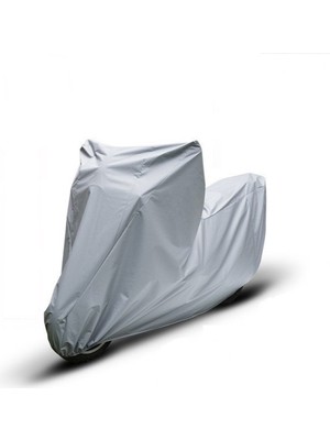 CoverPlus Vespa Sprint 125 Gri Motosiklet Brandası Arka Çanta Uyumsuz