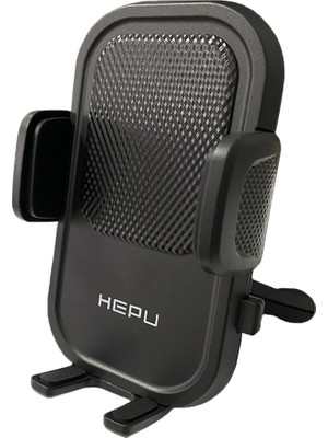 Hepu HP-A14 Mandallı Araç Içi Havalandırma Telefon Tutucu