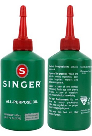 Singer All Purpose Sewing Machine Oil, 3.38-Fluid Ounce - AliExpress