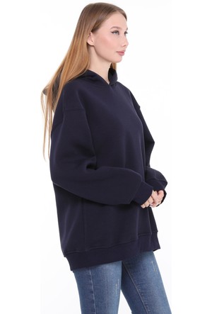 Lion Luxery Store Kapüşonlu Kadın Sweatshirt ve Modelleri