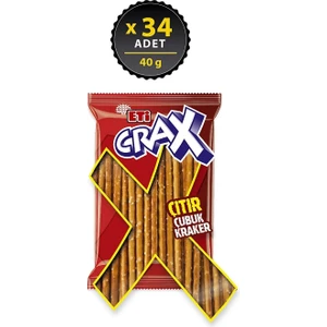 Crax Çubuk Kraker 34 Adet x 40 gr
