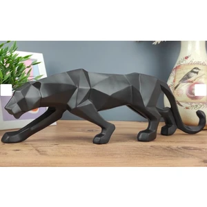 Miarik Design Dekoratif Kübik Panter Poljester Heykel, Obje