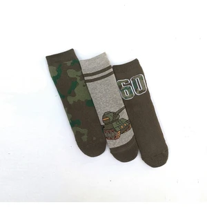 Mem Socks 3'lü Kaydırmaz Havlu Çocuk Soket Çorap