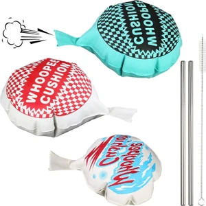 3 Paket Osuruk Yastıkları 6 ve 8 Inç Eğlenceli Oyuncaklar Yenilik Parti Iyilik Çocuklar ve Yetişkinler Için Osuruk Yastık Şaka Parti Hediye (Yurt Dışından)