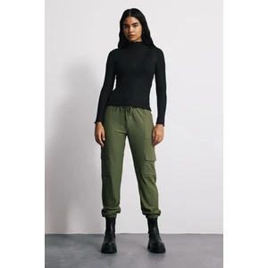 Kargo Cep Comfort Fit Dökümlü Jogger
