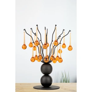 Ladin Metal Aksesuar Siyah Bal Süs