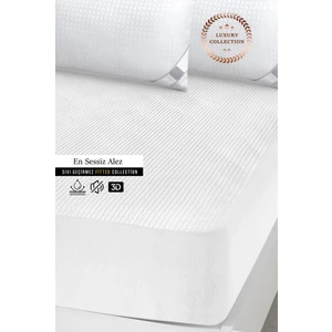 Premium Sıvı Su Geçirmez Fitted Full Kenar Tek Kişilik Çift Kişilik Sessiz Yatak Koruyucu Alez 150 x 200 cm