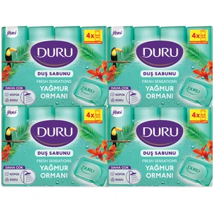 Fresh Sensations Yağmur Ormanı 16 Adet Duş Sabunu 4X600 gr
