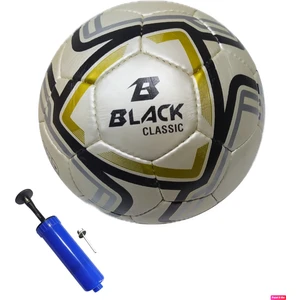 Classic No 5 Profesyonel 32 Panel Futbol Topu Sert Zemin Için Özel Üretim Maç Topu 442 gr + Pompa
