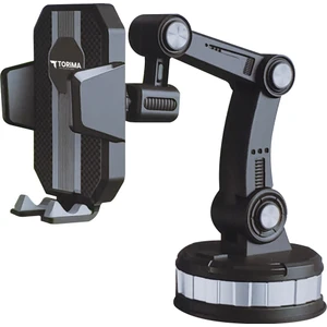 JX-028 Siyah Evrensel 360° Dönen Araba Telefon Tutucusu