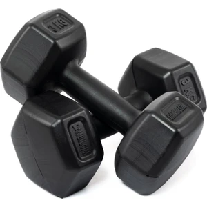 Siyah 3 kg x 2 Adet 6 kg Dambıl Seti 6 kg Dumbell Set