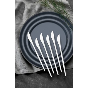 Aris Modern Görünümlü Pasta Bıçak 6 ' Lı 18/10