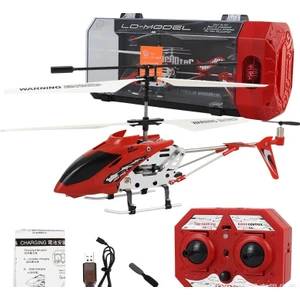 3.5 Kanal Alaşım Uzaktan Kumandalı Helikopter Modeli Işık Şarjlı Çocuk Çocuk Oyuncak Uzaktan Kumandalı Uçak (Yurt Dışından)
