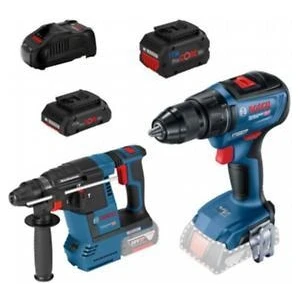 Gsr 18V-50 + Gbh 18V-26 1x 4,0 & 8,0 Ah