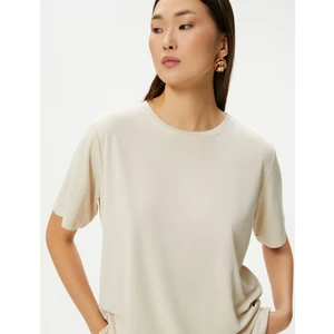 Basic Tişört Kısa Kollu Modal Karışımlı