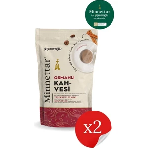 Minnettar Osmanlı Kahve 2 x 165 gr ( 2 Paket )