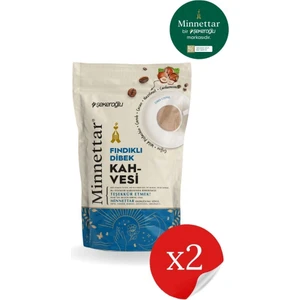 Minnettar Fındıklı Dibek Kahvesi 2 x 165 gr ( 2 Paket )