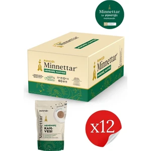 Minnettar Menengiç Kahvesi Toz 12 x 165 gr ( 12 Adet )