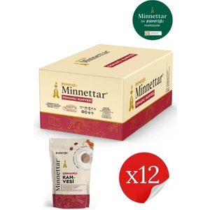 Minnettar Osmanlı Kahve 12 x 165 gr ( 12 Paket )