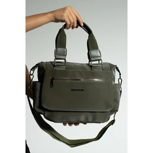 Kadın Çok Gözlü Suya Dayanıklı Ayarlanabilir Çapraz Askılı El ve Omuz Çantası