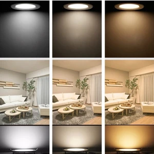 5 Adet 6 Watt Panel LED CT-5145 - Günışığı Alüminyum Kasa