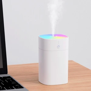 H2O Humidifier 400ML Ultrasonik Hava Nemlendirici Buhar Makinesi ve Aroma Difüzörü
