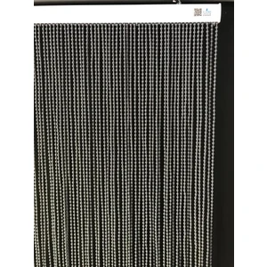 Su Perisi Perde 170x200 antrasit 5mm aralık Kapı Boncuk Perdesi zincir perde sineklik perde kapı süsü
