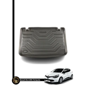 Renault Clıo 4 Hb 2012 ve Sonrası Kauçuk Özel Üretim Bagaj Havuzu