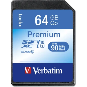Verbatım 44024 - Sdxc Memory Card 64GB Class 10