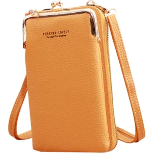 Crossbody Cep Telefonu Çantası Crossbody Cep Telefonu Çantası Küçük Crossbody Telefon Çantası Sarı (Yurt Dışından)