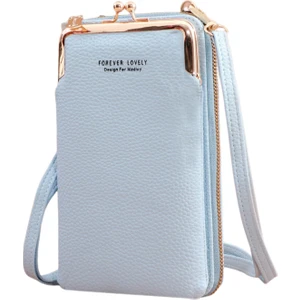 Crossbody Cep Telefonu Çantası Crossbody Cep Telefonu Çantası Küçük Crossbody Telefon Çantası Mavi (Yurt Dışından)