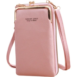 Crossbody Cep Telefonu Çantası Crossbody Cep Telefonu Çantası Küçük Crossbody Telefon Çantası Pembe (Yurt Dışından)