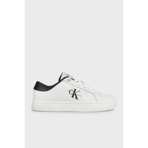 Calvin Klein Calvin Klein Deri Sneaker Ayakkabı YW0YW014440GM Bayan Ayakkabı YW0YW01444 0gm