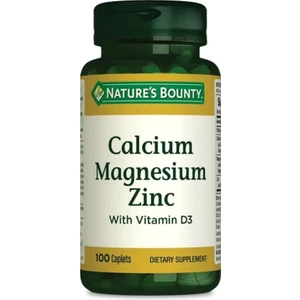 Nature's Bounty Calcium Magnesium Zinc 100 Tablet
