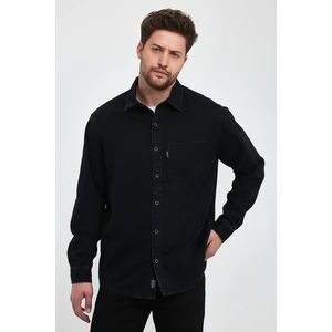 Mertens 011 Erkek Regular Fıt Denim Gömlek RD24KE031187