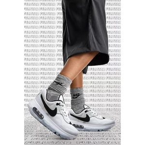 Air Max Motif G. S. Unisex Canvas White Sneaker Kanvas Spor Ayakkabı Beyaz