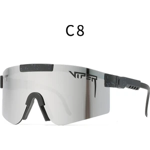 Pit Viper Serisi UV400 Polarize Güneş Gözlüğü Bisiklete Binme, Balık Tutma, Dağcılık ve Sürüş Için Uygundur Unisex (Yurt Dışından)