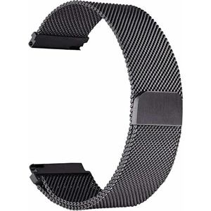 Xiaomi Watch S3 Kordon Hasır Metal Örgülü Ayarlanabilir Siyah