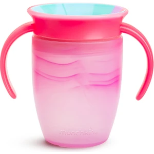 Mucize 360° Alıştırma Bardağı 6 Ay+ |207 ml | BPA İçermez | Mor  Tropikal Desen