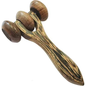 Madero Terapi & Selülit Ahşap Yüz Masaj Rulosu Model 1